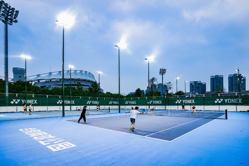 體育與生態(tài)相向而行，江城最美網(wǎng)球主題公園明日試運(yùn)營(yíng)