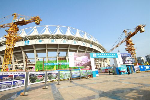 軍運(yùn)會執(zhí)委會主任楊劍調(diào)研武漢體育中心軍運(yùn)會場館建設(shè)(圖4) 軍運(yùn)會執(zhí)委會主任楊劍調(diào)研武漢體育中心軍運(yùn)會場館建設(shè)(圖4)