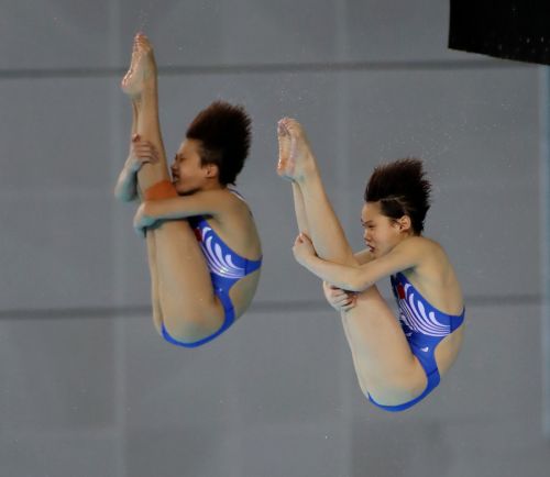 跳水世界杯第四日 謝思埸男子3米板奪金 張家齊掌敏潔獲女子雙人十米跳臺冠軍(圖7) 跳水世界杯第四日 謝思埸男子3米板奪金 張家齊掌敏潔獲女子雙人十米跳臺冠軍(圖7)