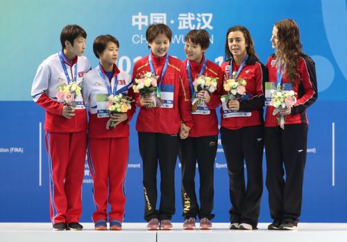 跳水世界杯第四日 謝思埸男子3米板奪金 張家齊掌敏潔獲女子雙人十米跳臺冠軍(圖10) 跳水世界杯第四日 謝思埸男子3米板奪金 張家齊掌敏潔獲女子雙人十米跳臺冠軍(圖10)