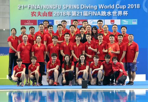 跳水世界杯圓滿落幕 中國(guó)隊(duì)包攬全部11金(圖5) 跳水世界杯圓滿落幕 中國(guó)隊(duì)包攬全部11金(圖5)