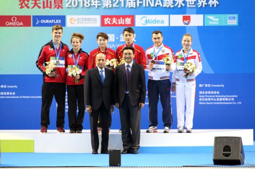 跳水世界杯圓滿落幕 中國(guó)隊(duì)包攬全部11金(圖8) 跳水世界杯圓滿落幕 中國(guó)隊(duì)包攬全部11金(圖8)