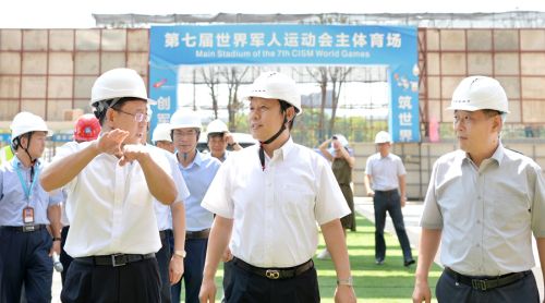 軍運會倒計時一周年，你準(zhǔn)備好了嗎？武漢體育中心信心滿滿全力籌備進(jìn)入沖刺期(圖1)