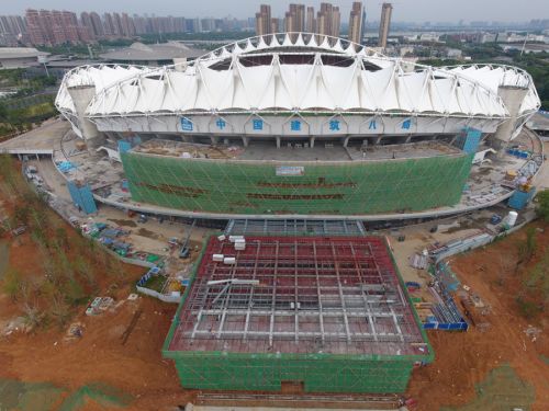 軍運會倒計時一周年，你準(zhǔn)備好了嗎？武漢體育中心信心滿滿全力籌備進(jìn)入沖刺期(圖2)