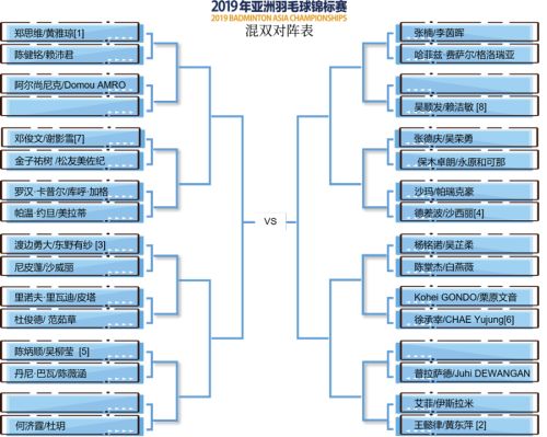 2019亞錦賽抽簽對陣揭曉！ 林丹石宇奇或遇勁敵  陳雨菲奪冠有望(圖6)
