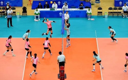 軍運會女子排球測試賽舉行，8天后迎來正式比賽(圖5)