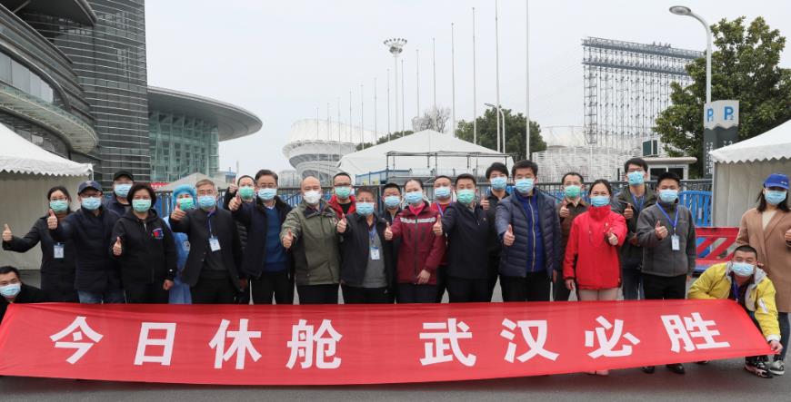 武漢開發(fā)區(qū)體育中心方艙醫(yī)院休艙(圖10) 武漢開發(fā)區(qū)體育中心方艙醫(yī)院休艙(圖10)