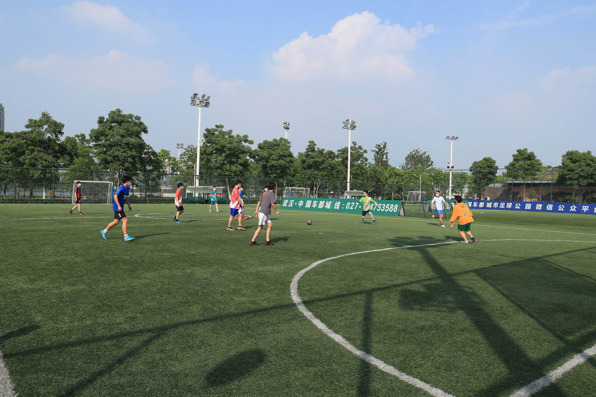 重啟運動模式，足球公園今日恢復(fù)對外開放！(圖2)